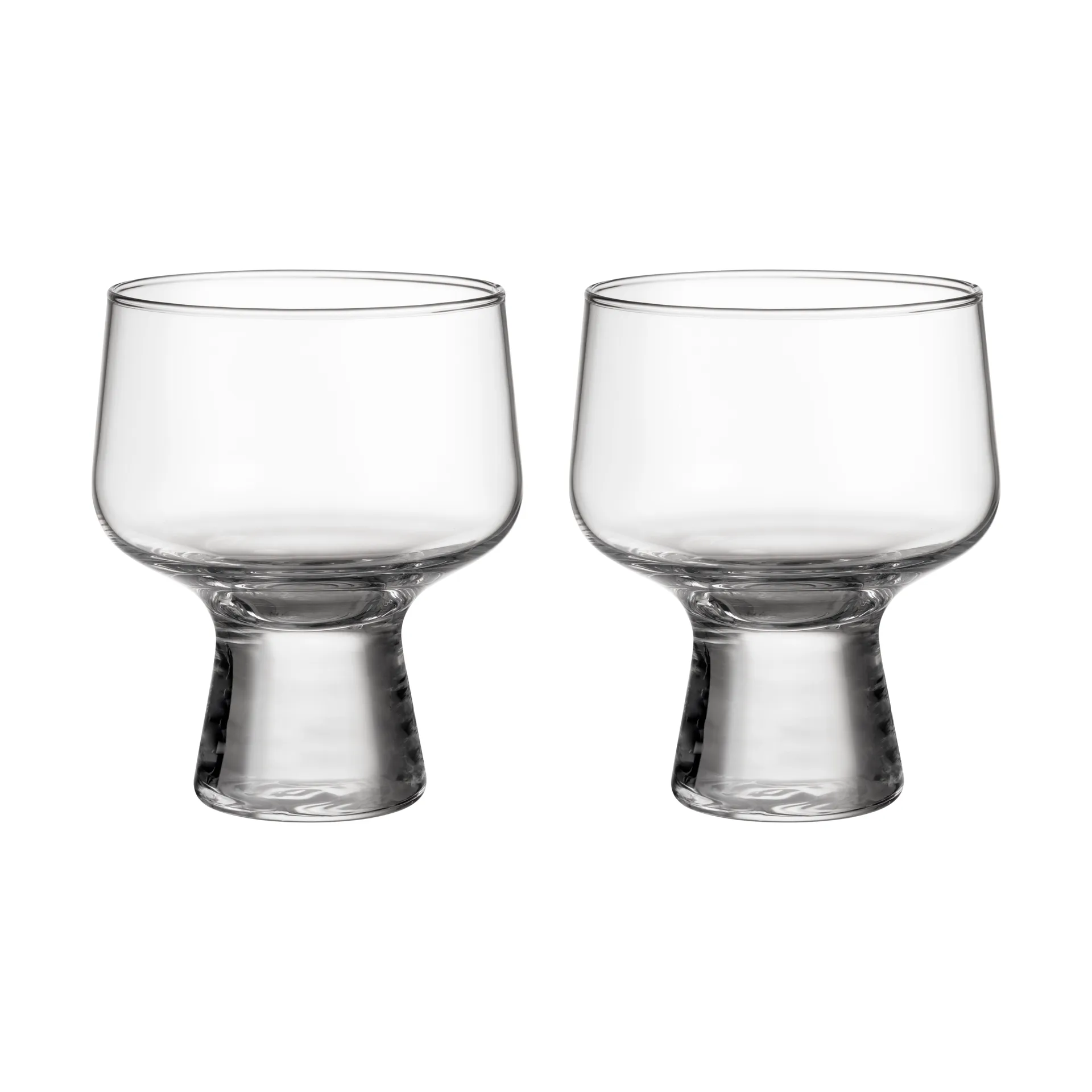 Solare glass på fot 29 cl 2-pakning, Klar Iittala