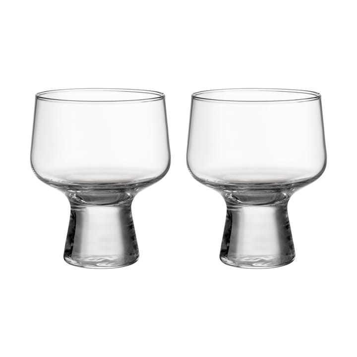 Solare glass på fot 29 cl 2-pakning - Klar - Iittala