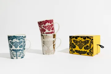 Taika kopp 40 cl gavepakning - Natt granatrød - Iittala