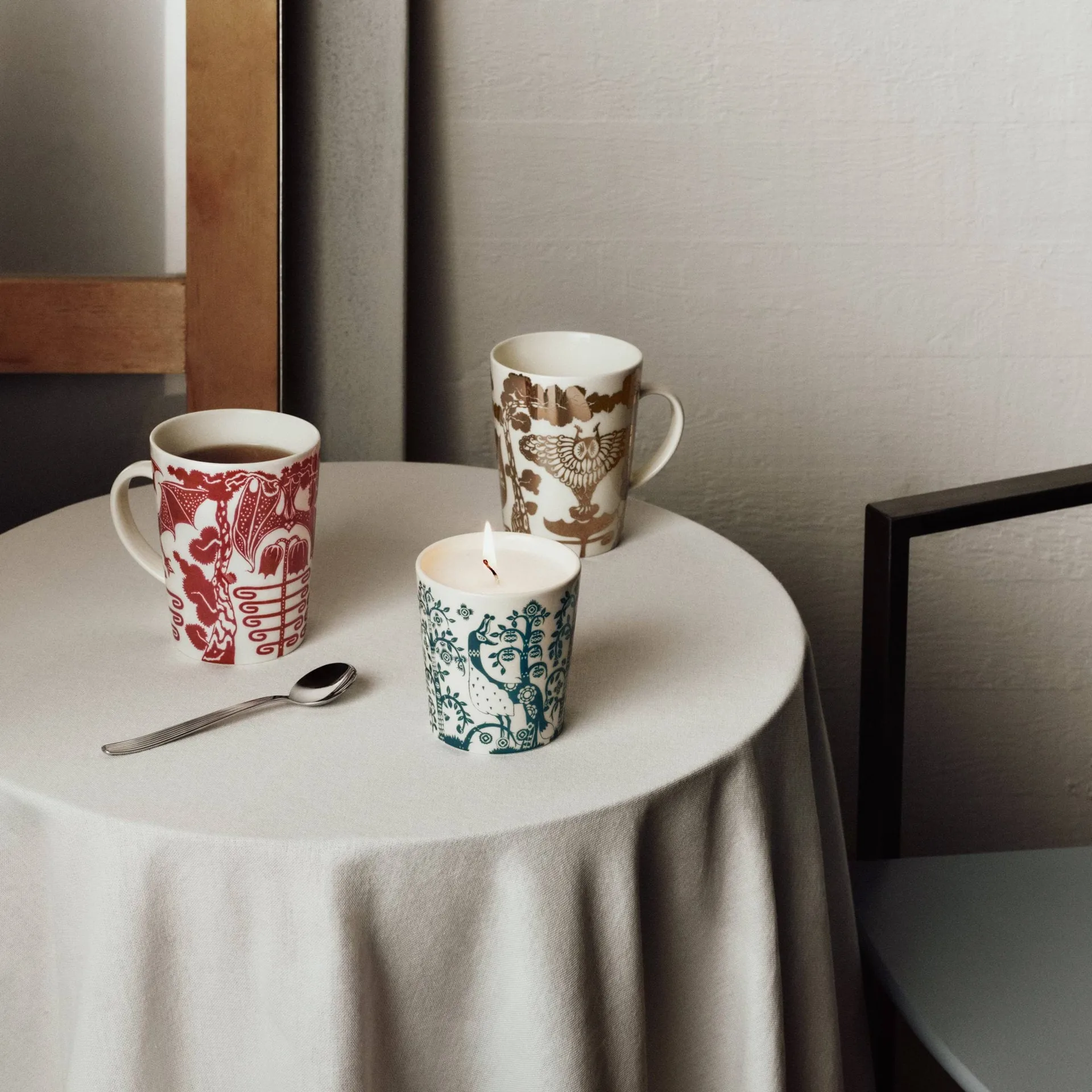 Taika kopp 40 cl gavepakning, Natt granatrød Iittala