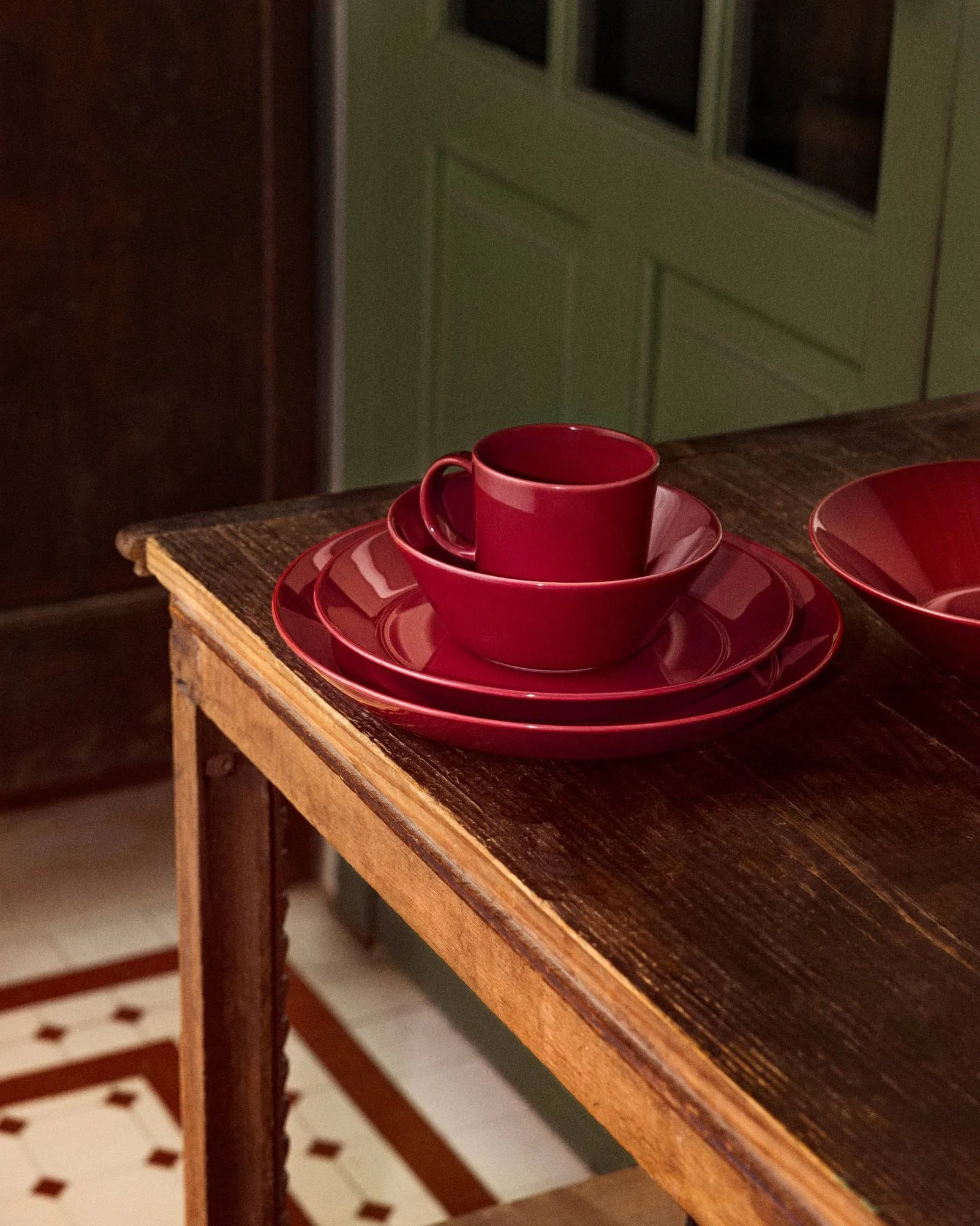 Teema tallerken Ø21 cm, Kirsebær Iittala