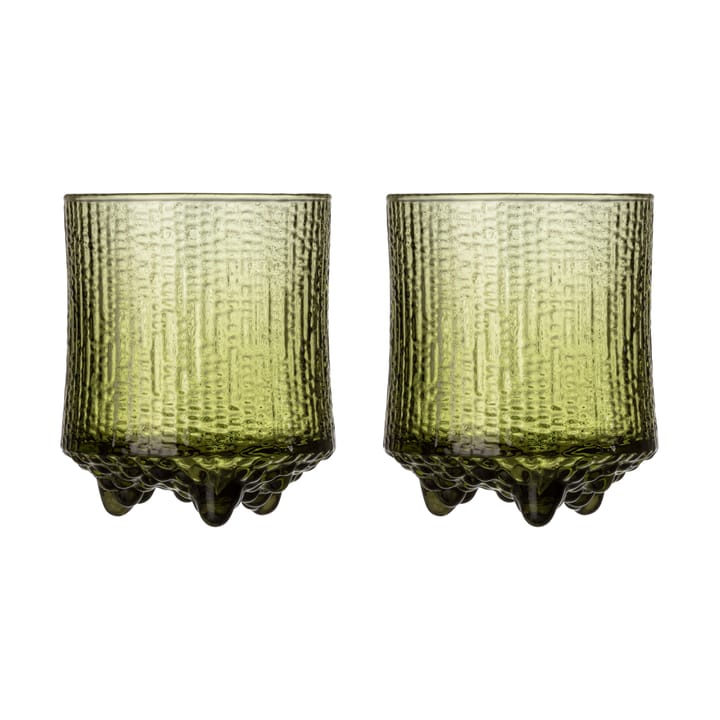Ultima Thule drikkeglass finsk sand 20 cl 2-pakning - Grønn - Iittala