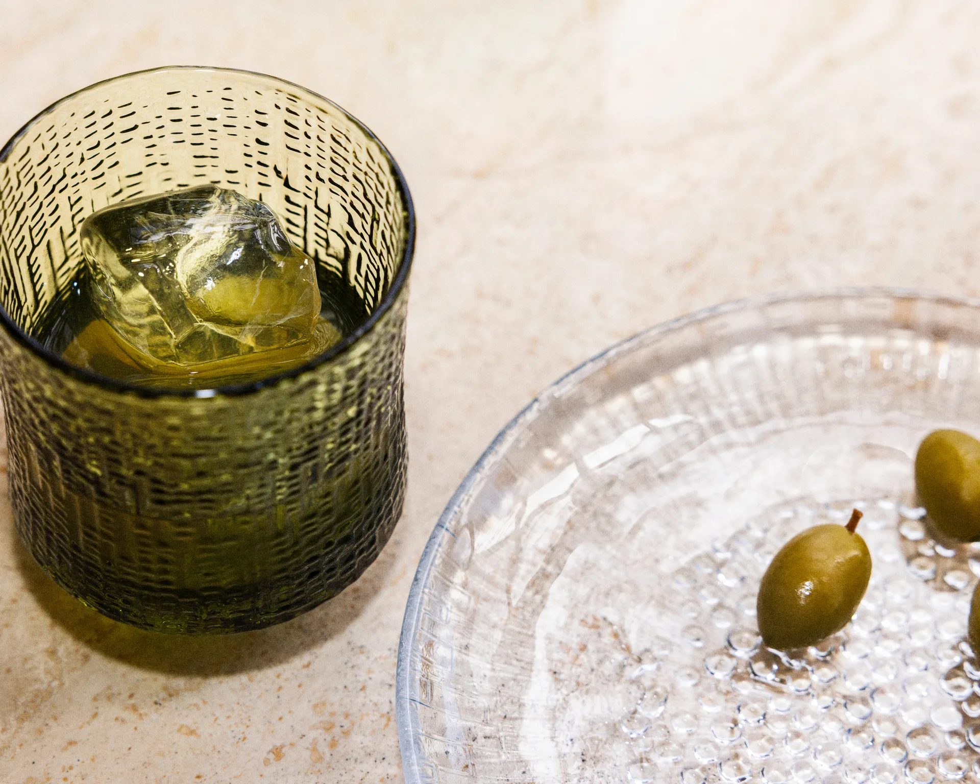 Ultima Thule drikkeglass finsk sand 20 cl 2-pakning, Grønn Iittala