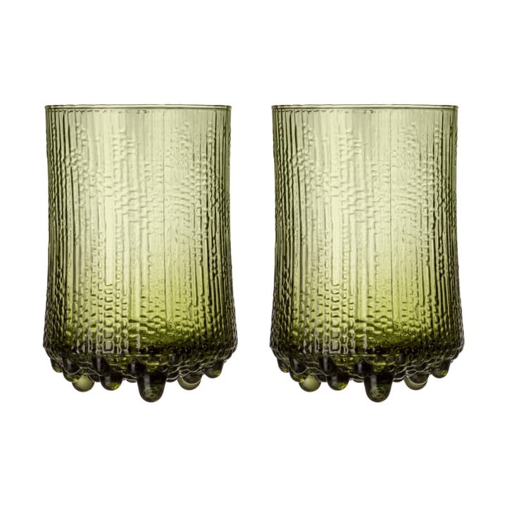 Ultima Thule ølglass finsk sand 38 cl 2-pakning - Grønn - Iittala