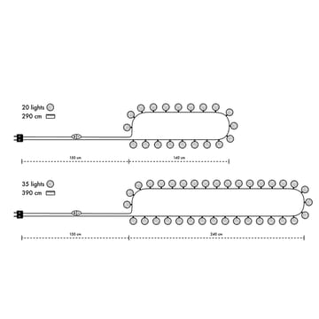Irislights Brownie - 20 boller - Irislights