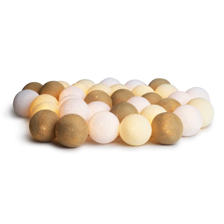 Irislights Creamy White - 20 boller - Irislights