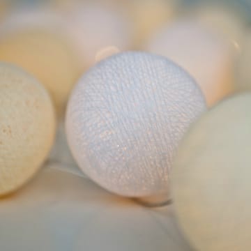 Irislights Creamy White - 20 boller - Irislights