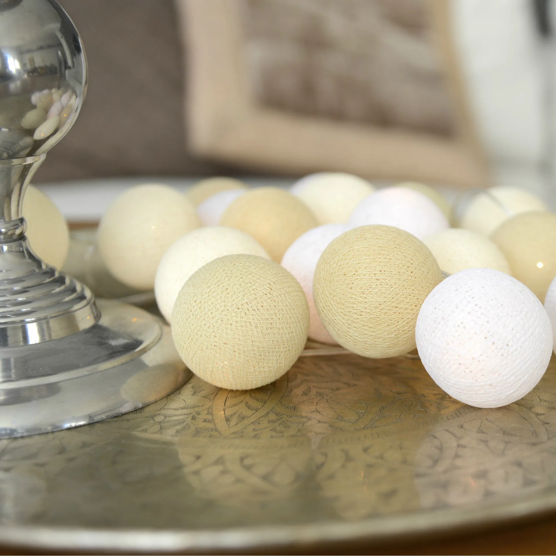 Irislights Creamy White, 20 boller Irislights