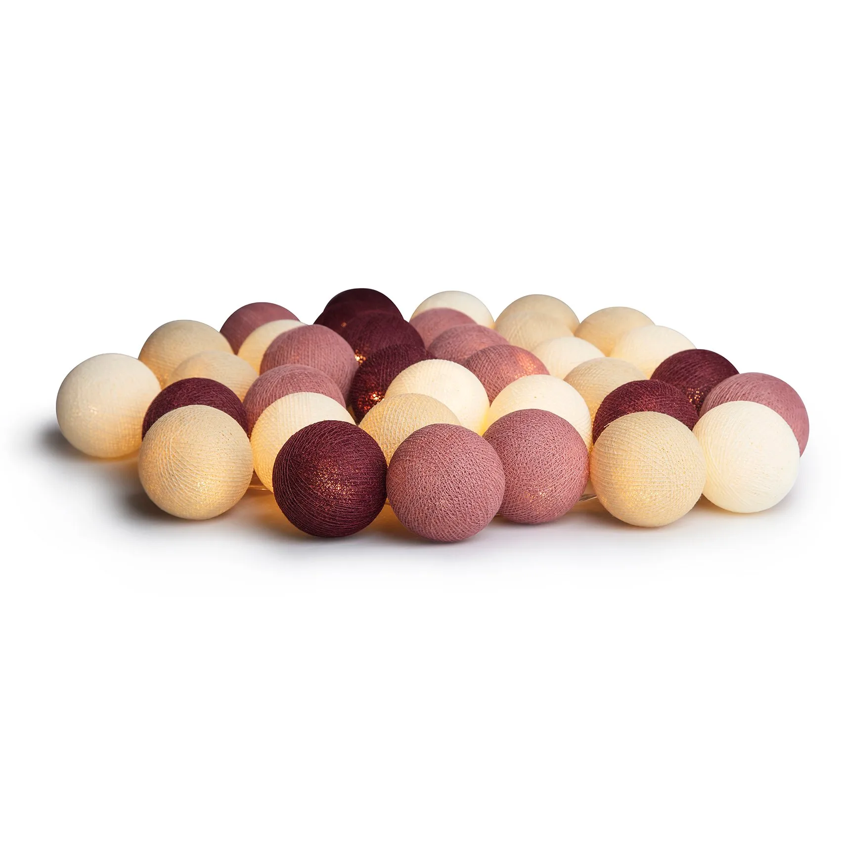 Irislights Dusty Pink, 35 baller Irislights