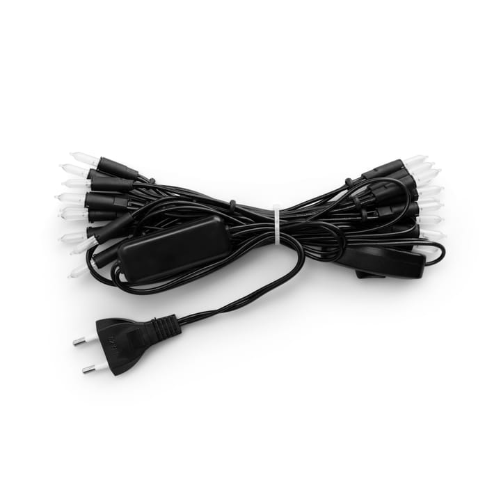 Irislights ekstra lysslynge svart - 20 baller - Irislights