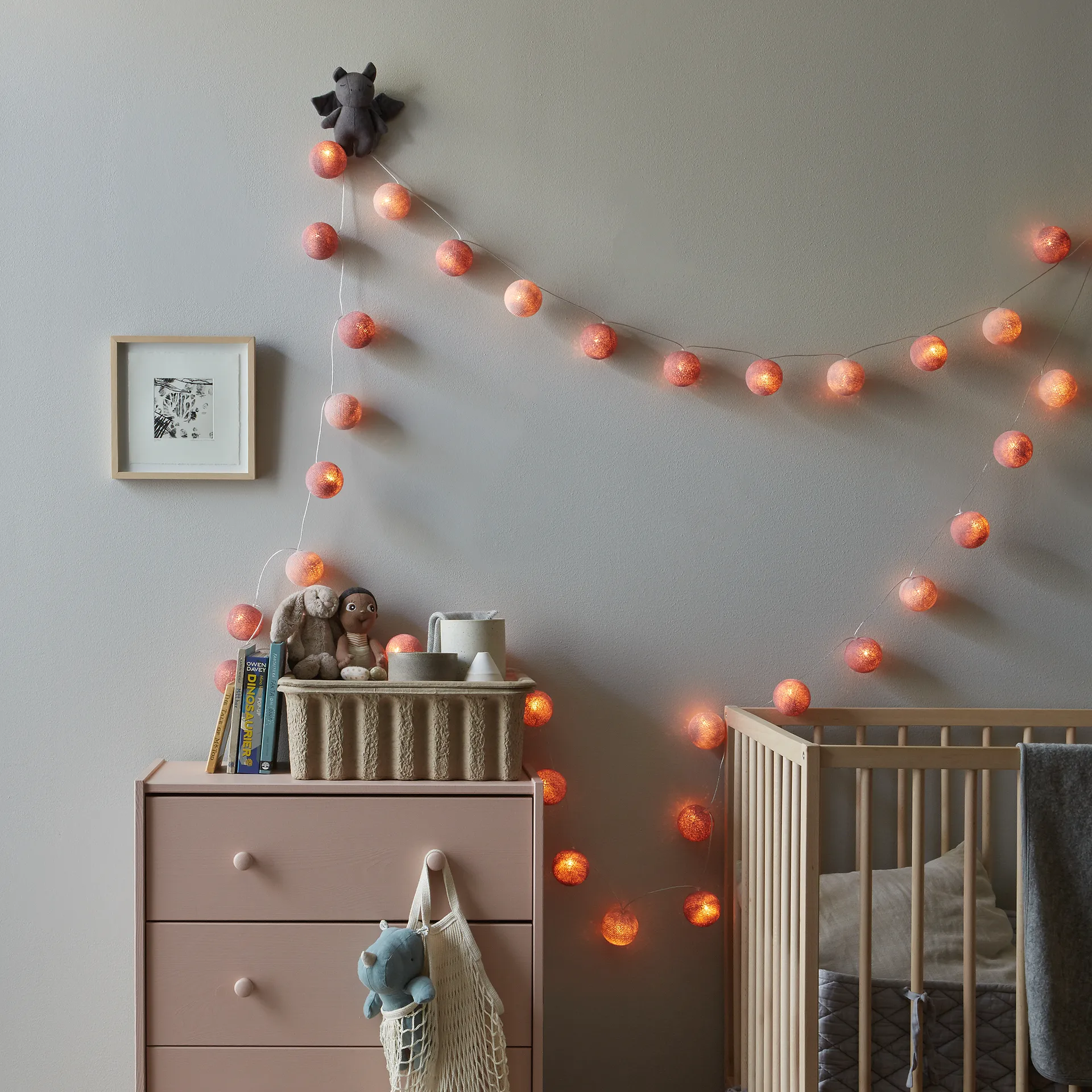 Irislights French rose, 20 baller Irislights