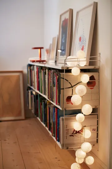 Irislights lyslenke - Butter yellow, 35 kuler - Irislights