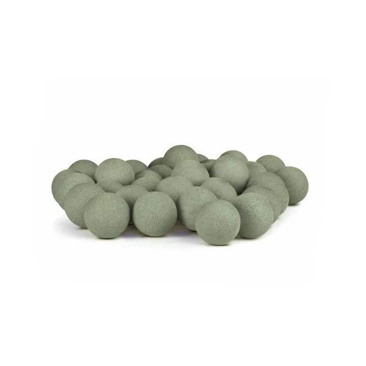 Irislights lyslenke - Salvia green, 35 kuler - Irislights