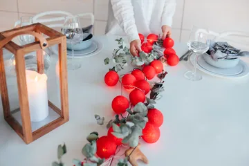 Irislights lyslenke - Simply red, 20 kuler - Irislights