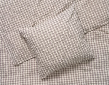Bæk&Bølge sengesett 150x210 cm - Grå-bjørk - Juna