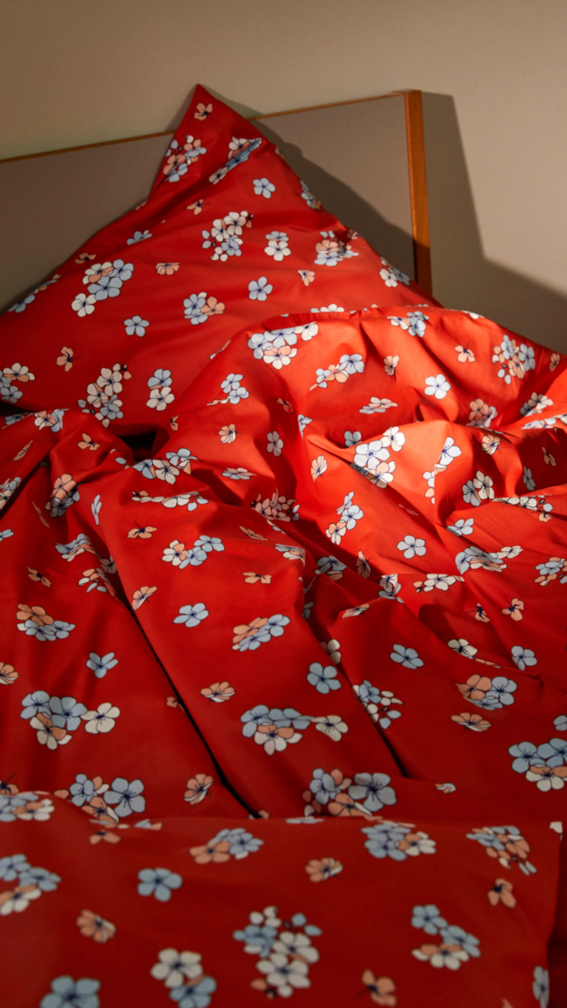 Grand Pleasantly sengesett 200x220 cm, Chili Juna