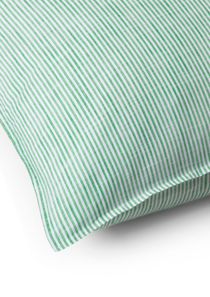 Monochrome Lines putetrekk 50x60 cm, Green-hvit Juna