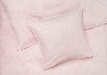 Monochrome Lines sengesett 150x210 cm - Rosa-hvit - Juna