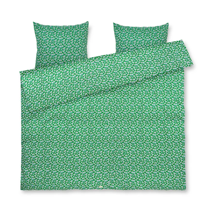 Pleasantly sengesett 220x220 cm, Green Juna