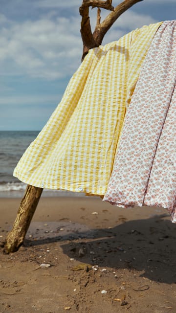 Pleasantly sengesett 220x220 cm - Hvit-rosa - Juna