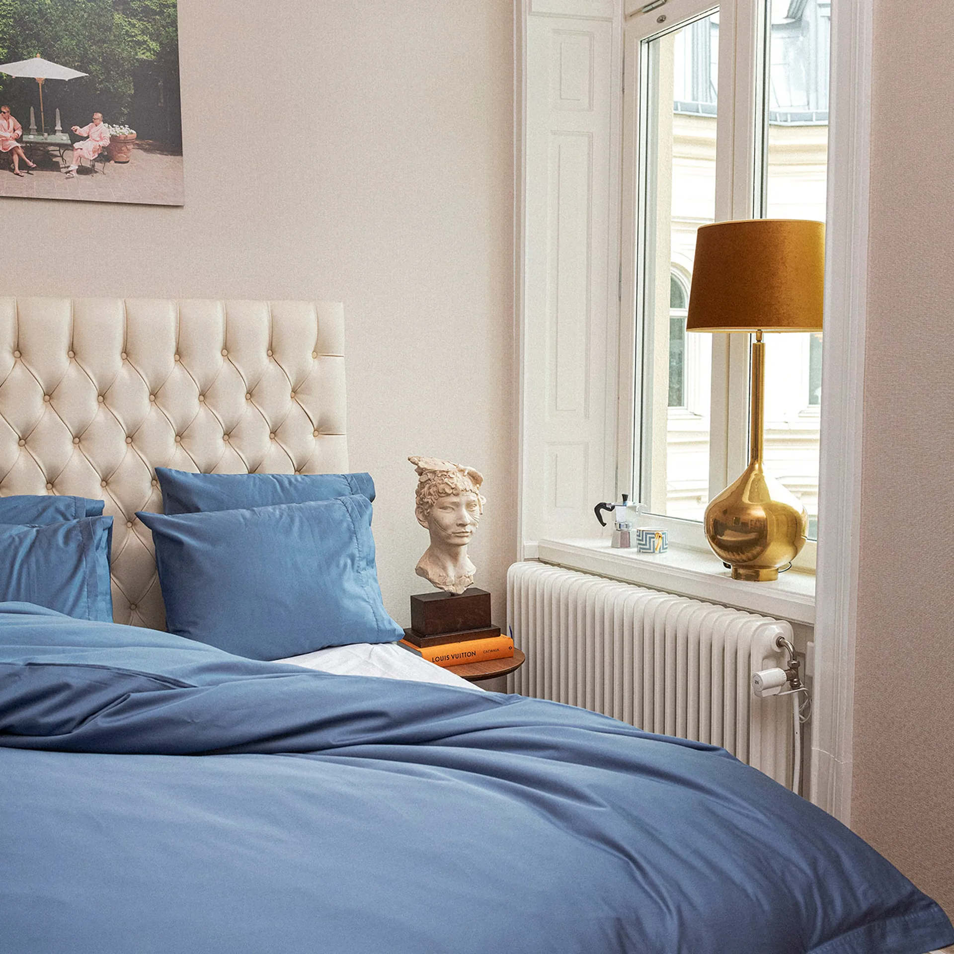 Juniper dynetrekk 150 x 210 cm, North Sea Blue Juniper