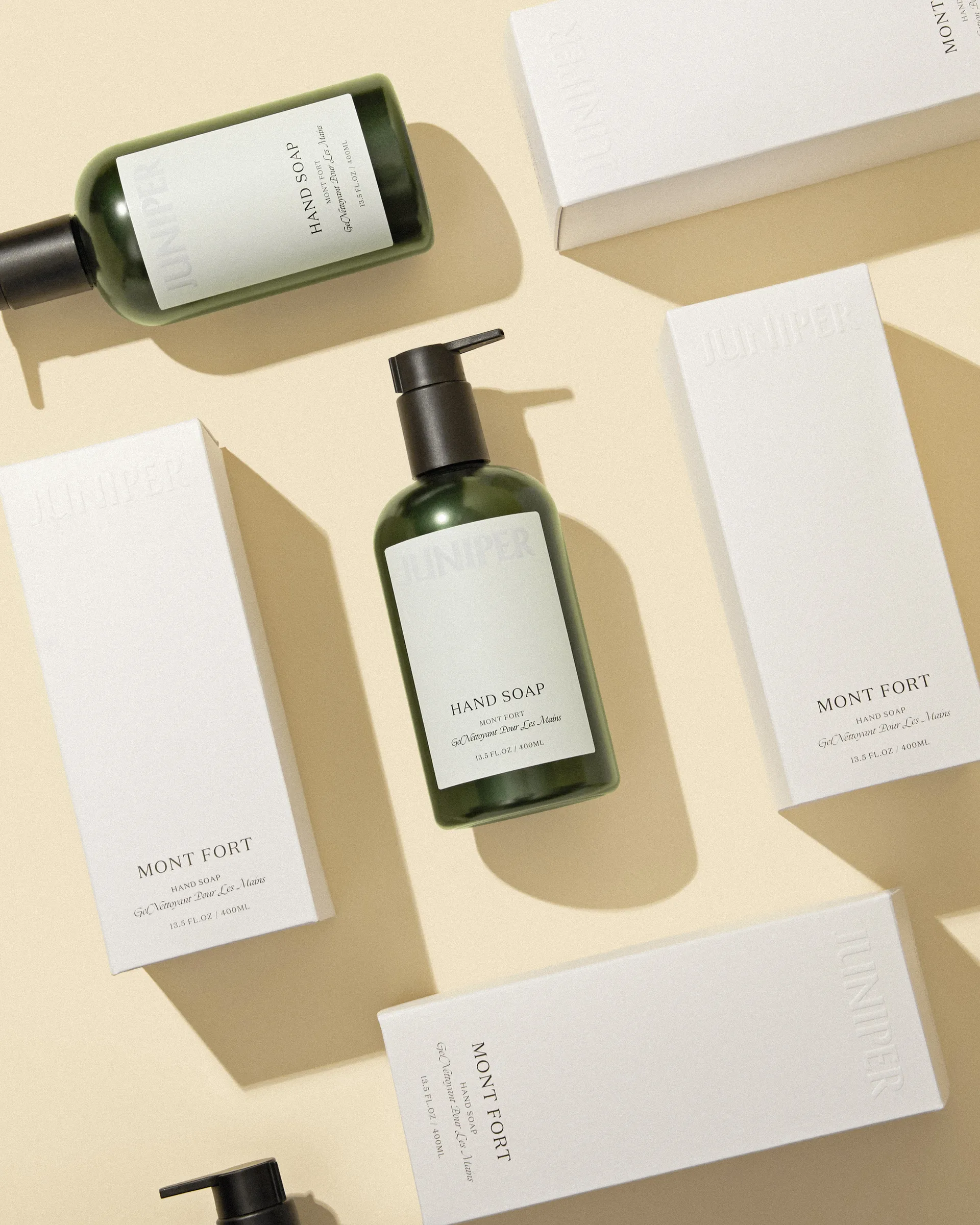 Mont Fort håndsåpe, 400 ml Juniper