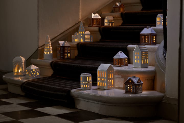 Gingerbread lyshus, Christmas Barn 11,5 cm Kähler