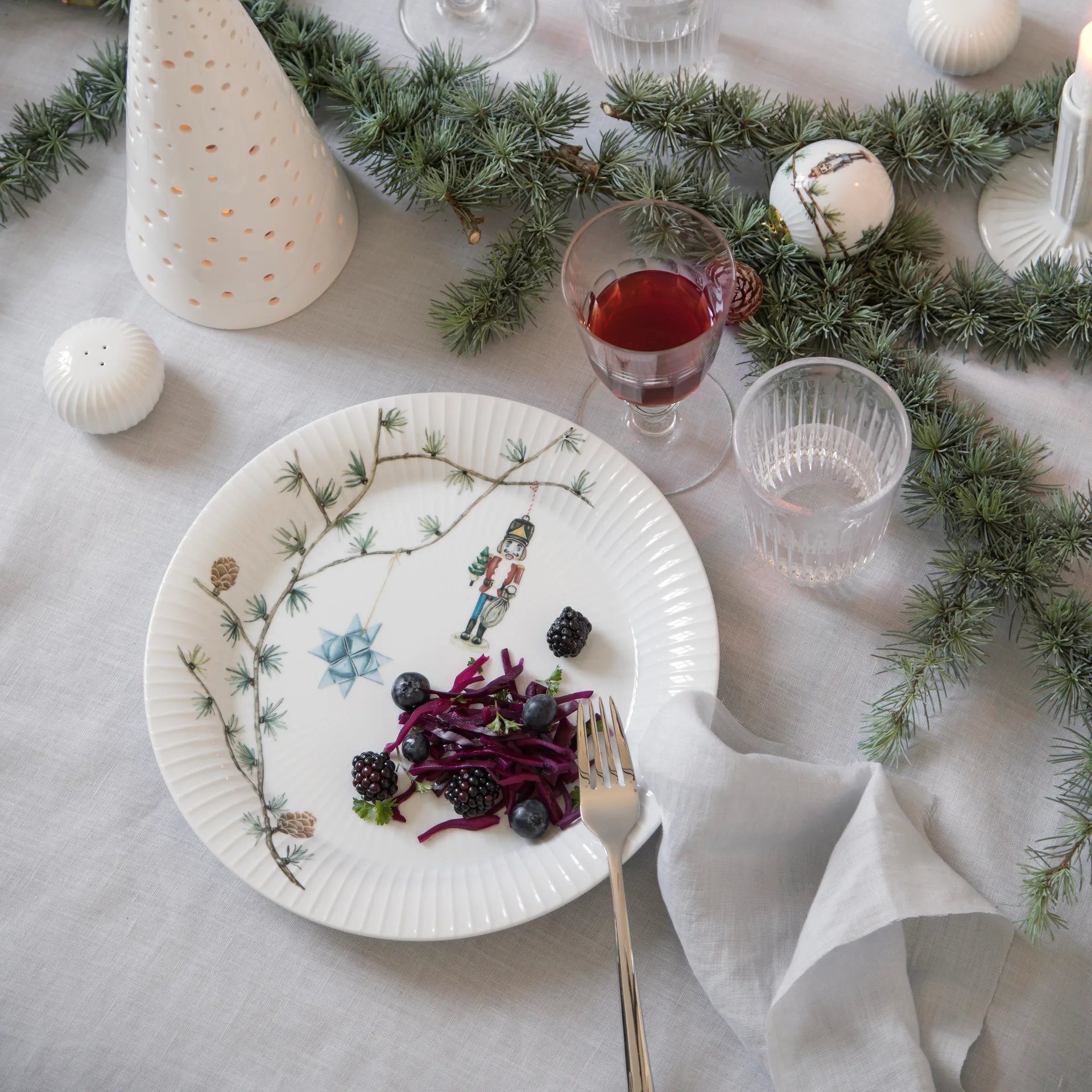 Hammershøi Christmas julservise sett 18 deler,  Kähler