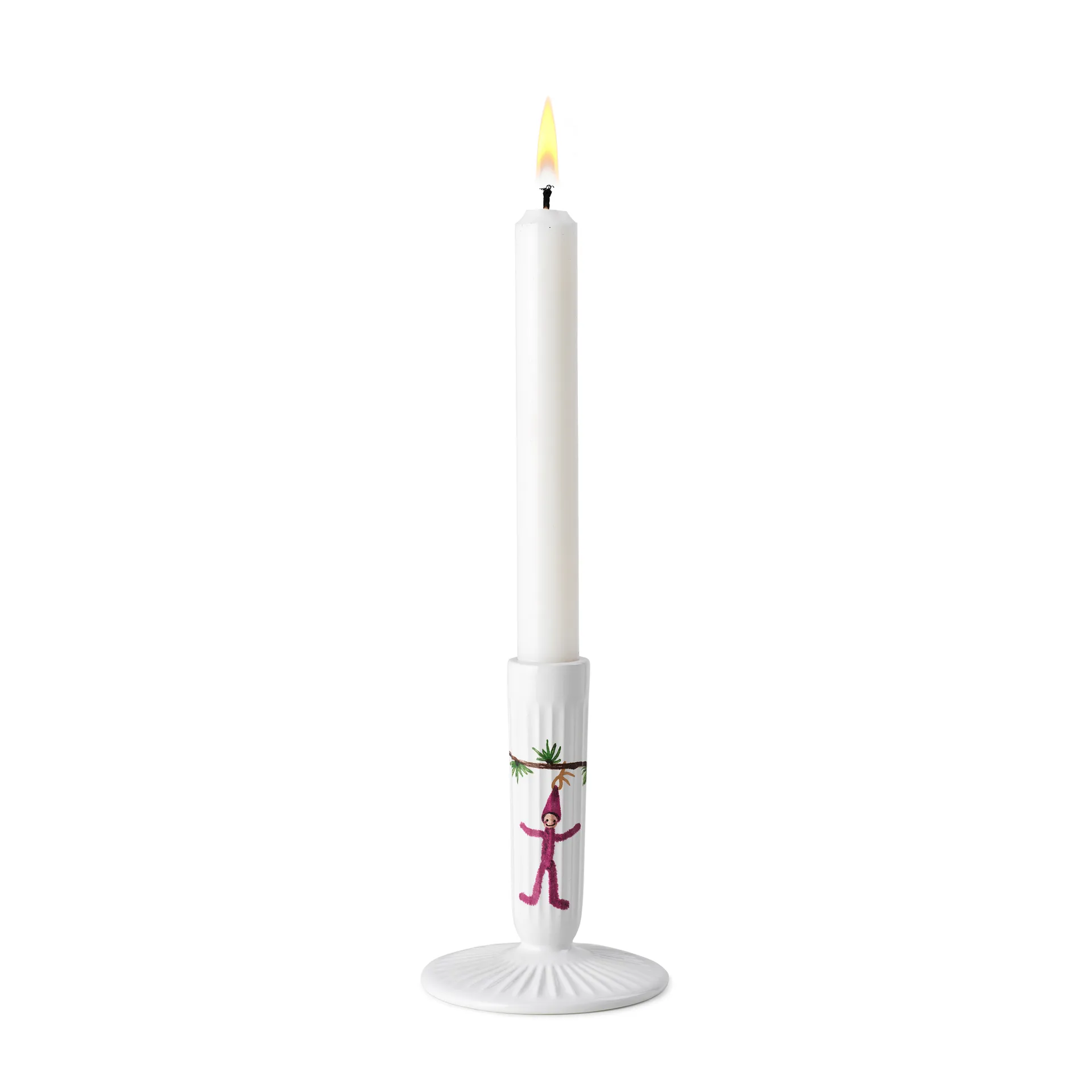 Hammershøi Christmas lysetake hvit, 12 cm Kähler