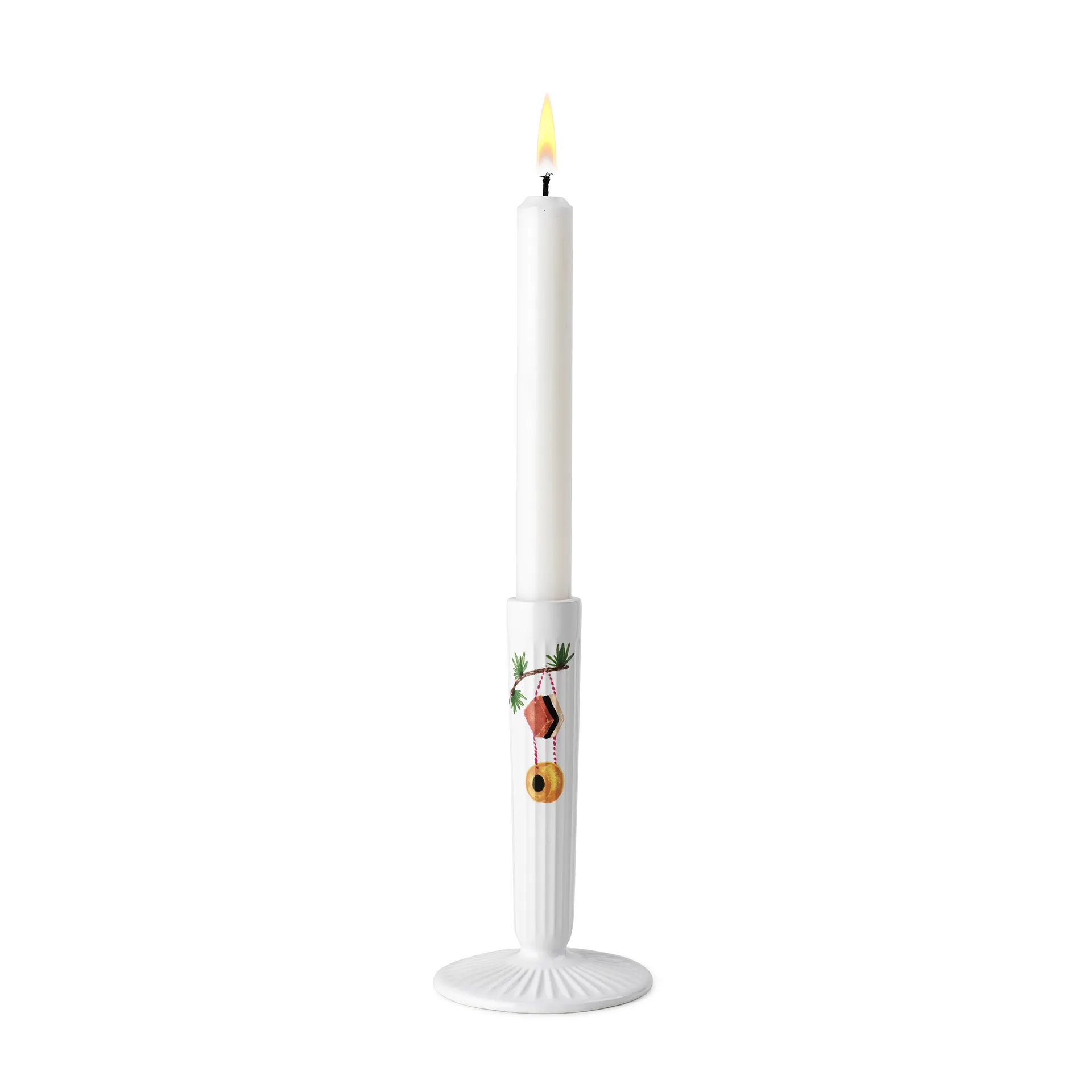 Hammershøi Christmas lysetake hvit, 16 cm Kähler