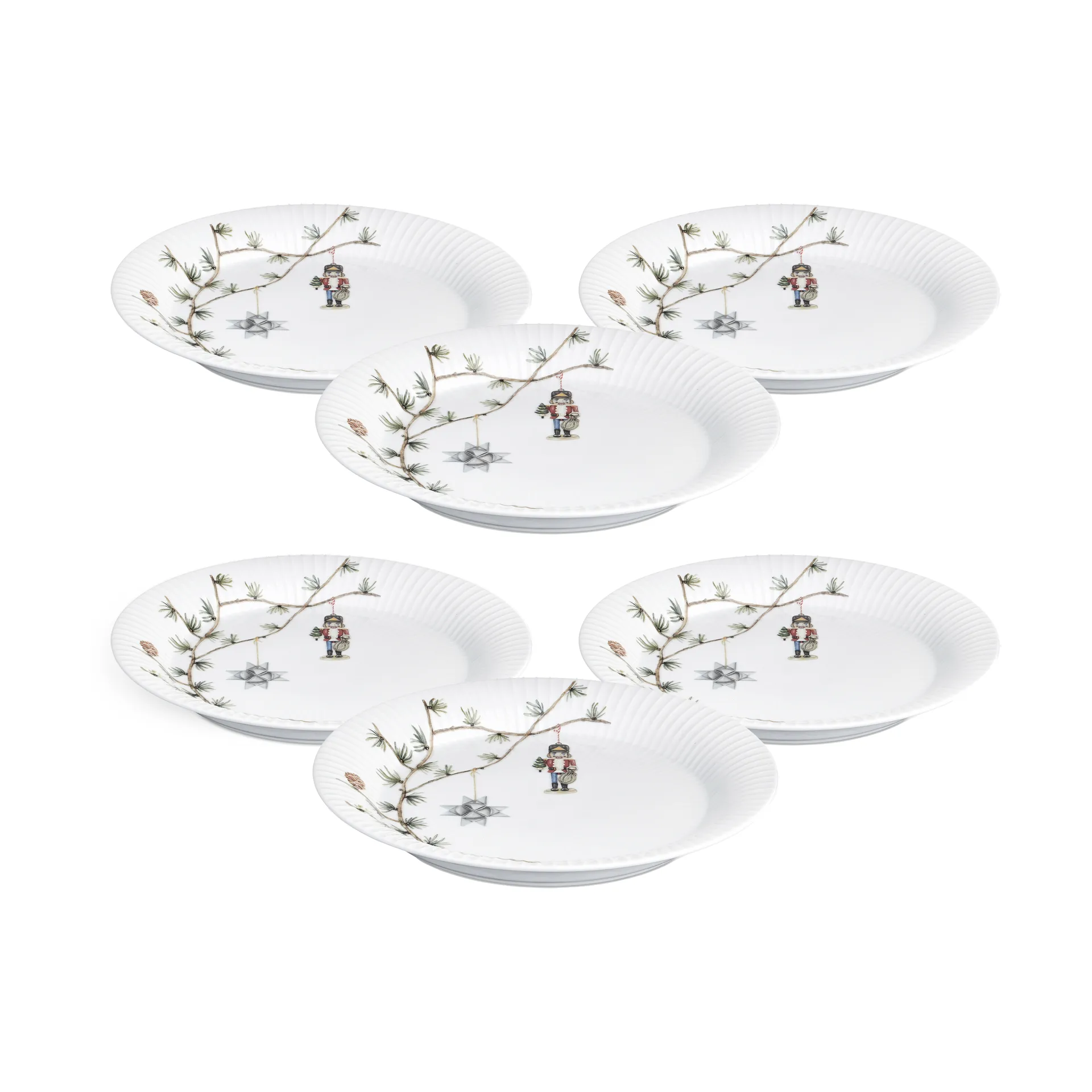 Hammershøi Christmas tallerken Ø27 cm 6-pakning,  Kähler
