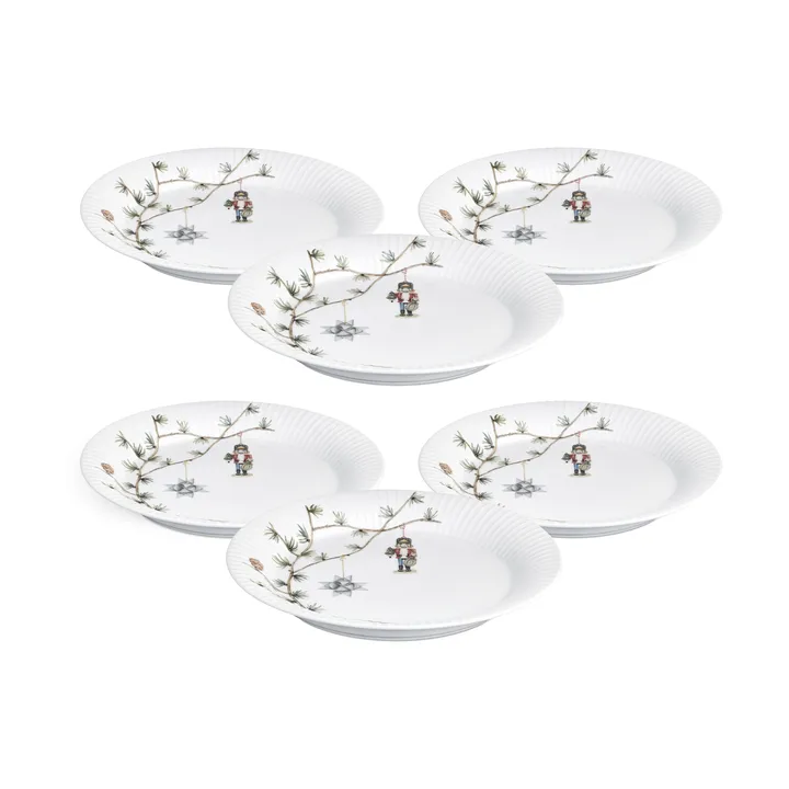 Hammershøi Christmas tallerken Ø27 cm 6-pakning - Kähler