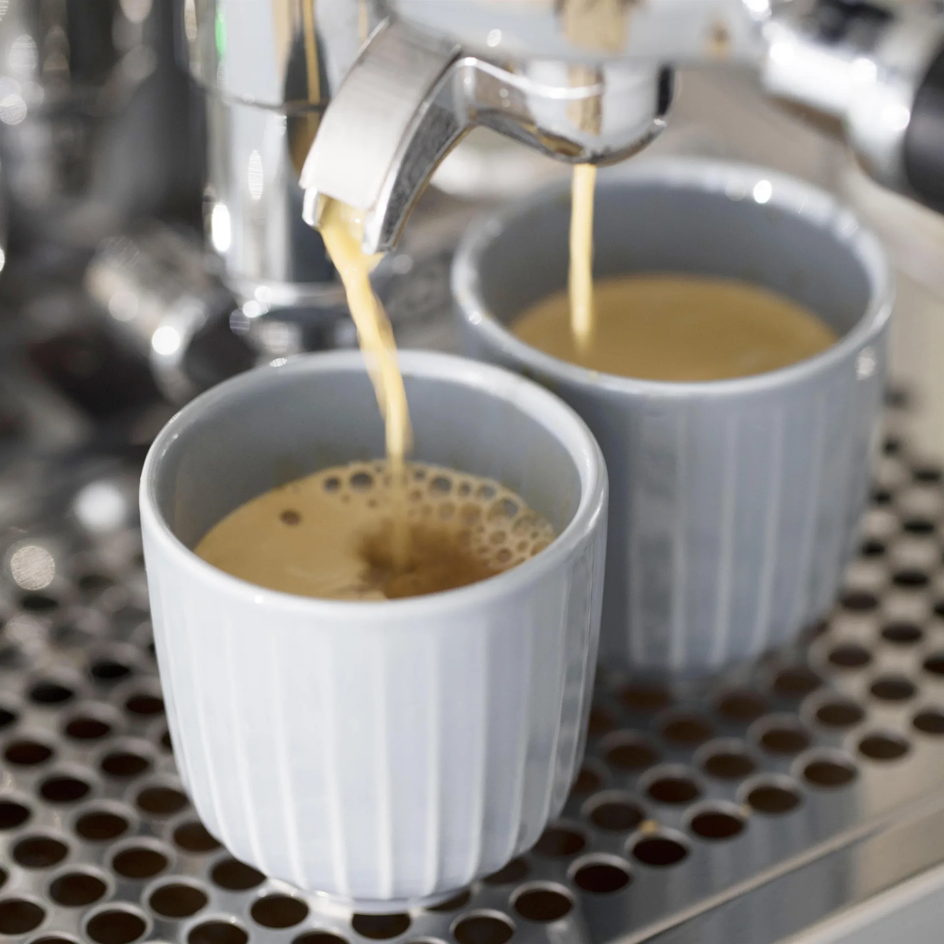 Hammershøi espressokopp, hvit Kähler