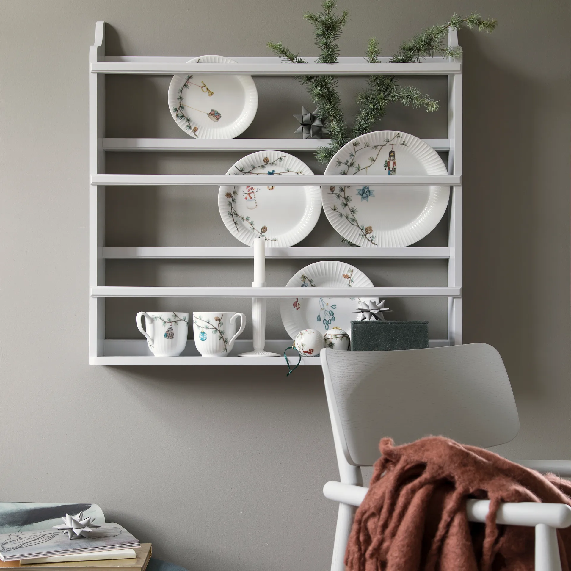 Hammershøi Jul tallerken, 27 cm Kähler