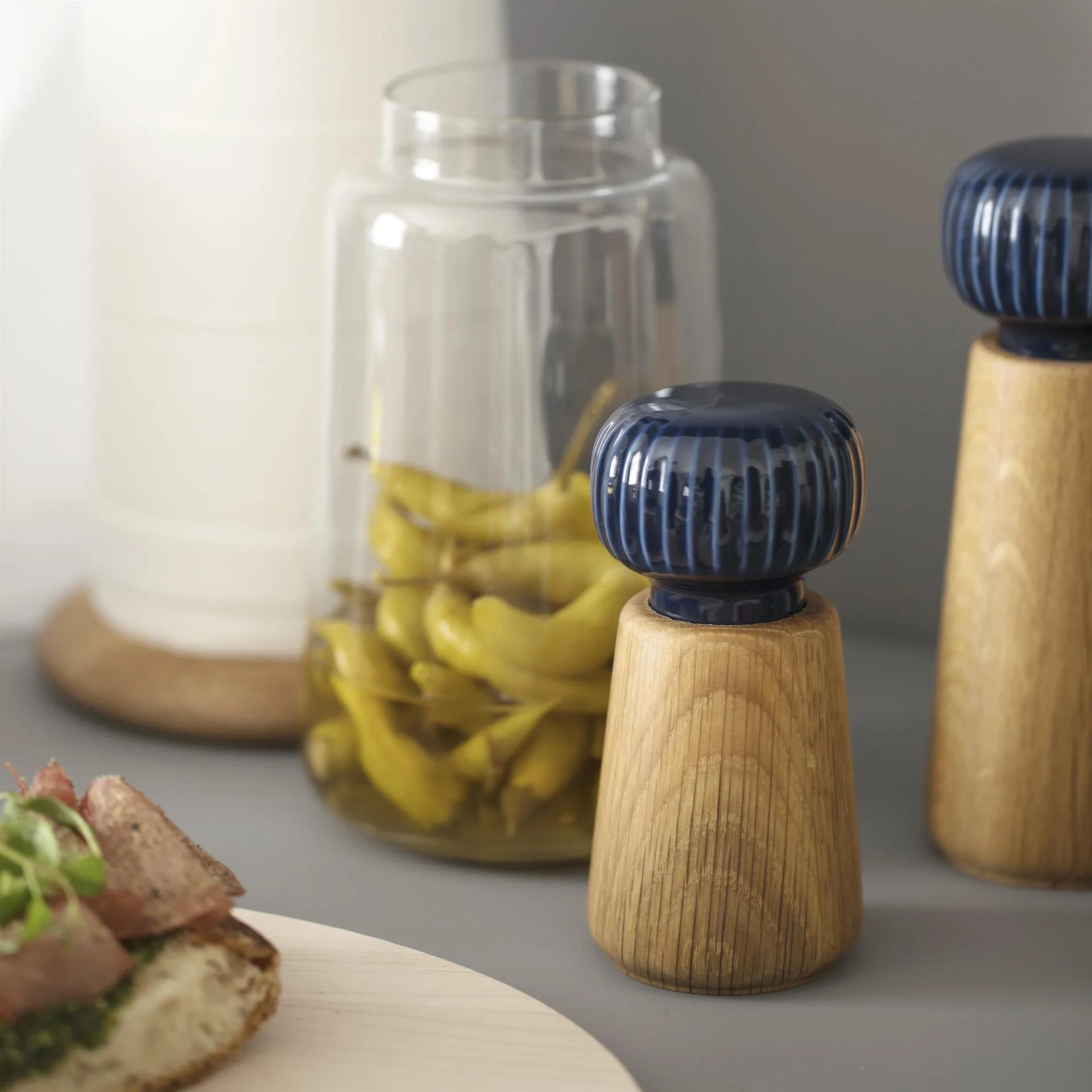 Hammershøi krydderkvern, indigo Kähler