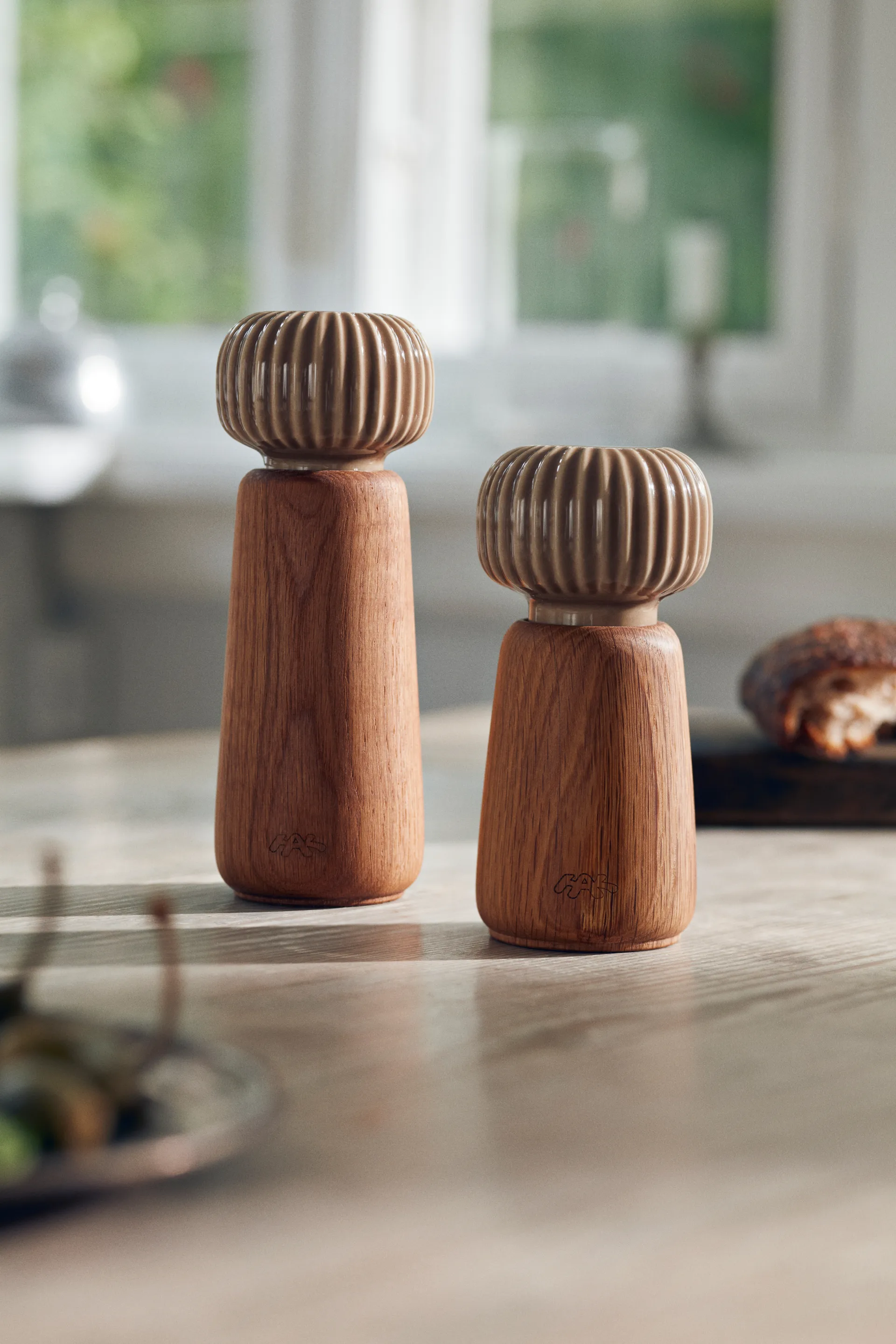 Hammershøi krydderkvern stor, Brun Kähler