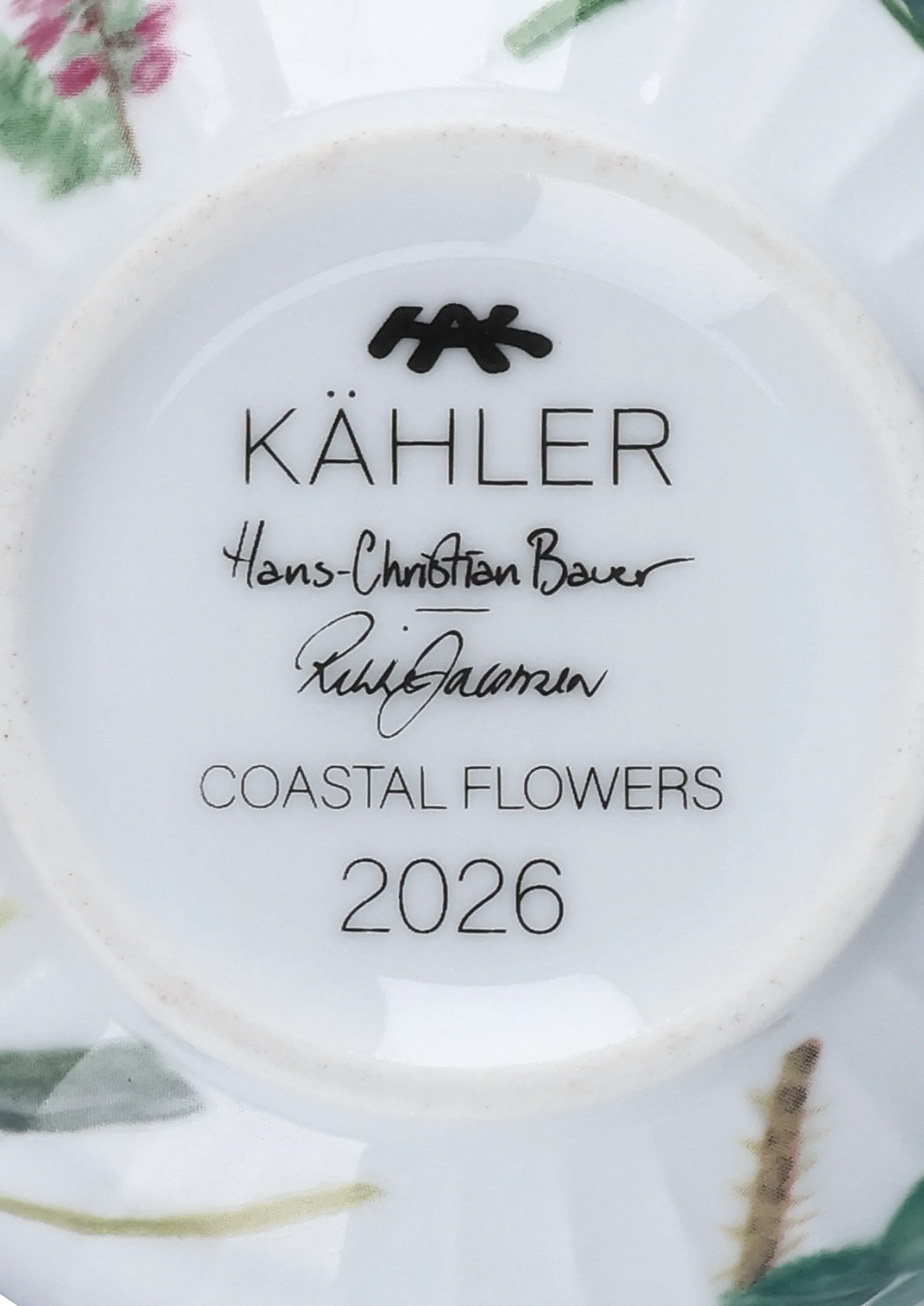 Hammershøi Summer kopp 33 cl, Coastal flower Kähler