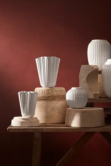 Hammershøi vase Unfold - Hvit, 16,5 cm - Kähler