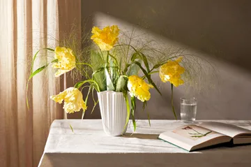 Hammershøi vase Unfold - Hvit, 20,5 cm - Kähler