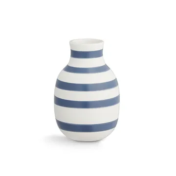 Omaggio vase liten - stålblå - Kähler