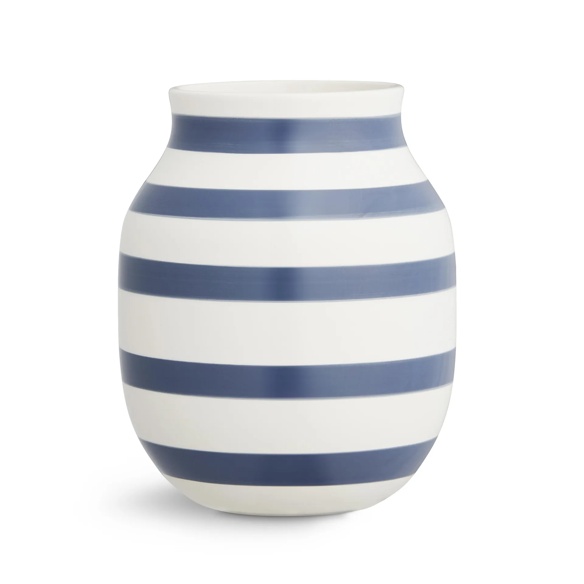 Omaggio vase medium, stålblå Kähler