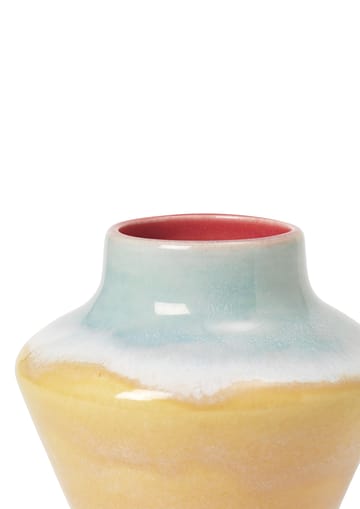 Poppery vase 12 cm - Pink-mint-gul - Kähler