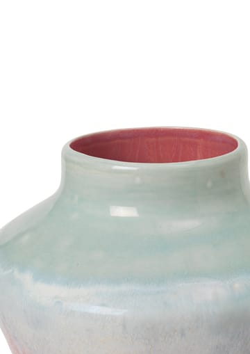 Poppery vase 20,5 cm - Mint-pink - Kähler