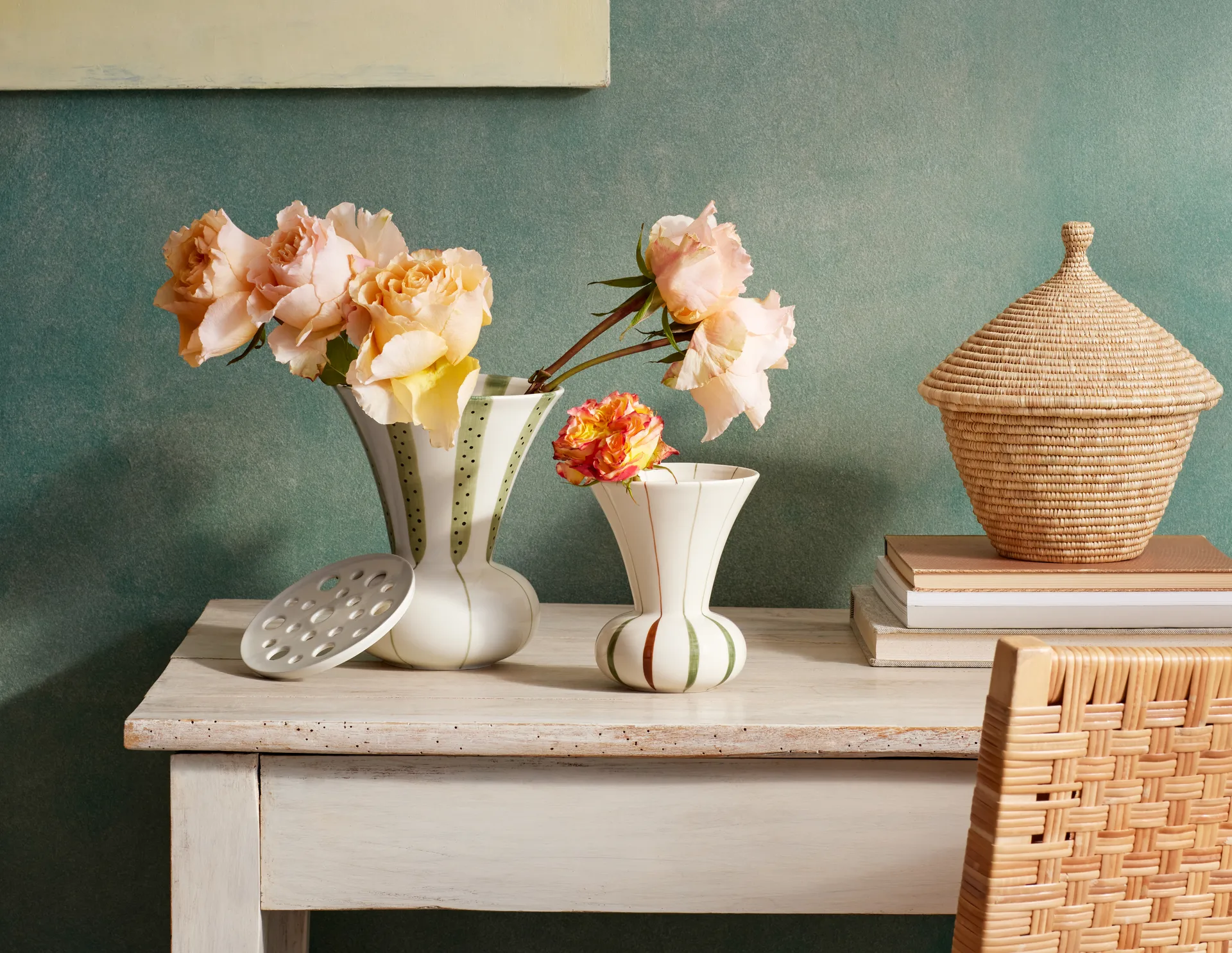 Signature vase 20 cm, Grønn Kähler