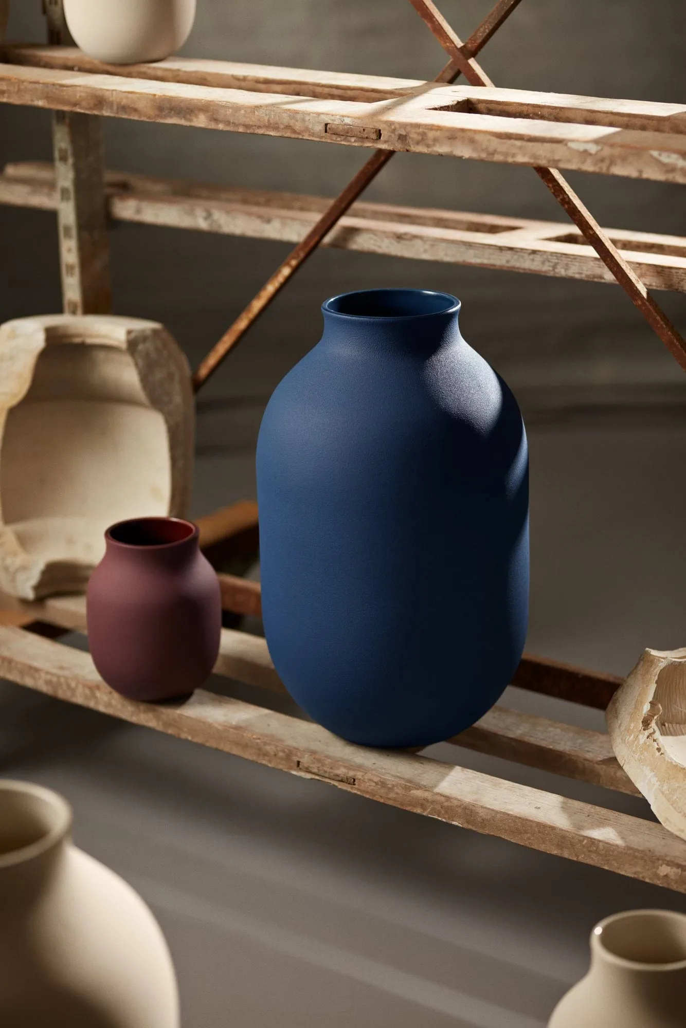 Studio Omaggio vase, Blå, 50 cm Kähler