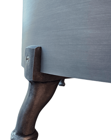Aluminium Etch lenestol - Tärnsjö natural-etch aluminium-bøk - Källemo