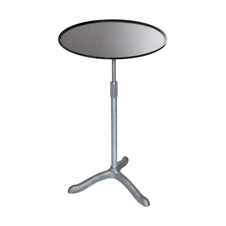 Cassis sofabord Ø37 cm - Aluminium-Black - Källemo
