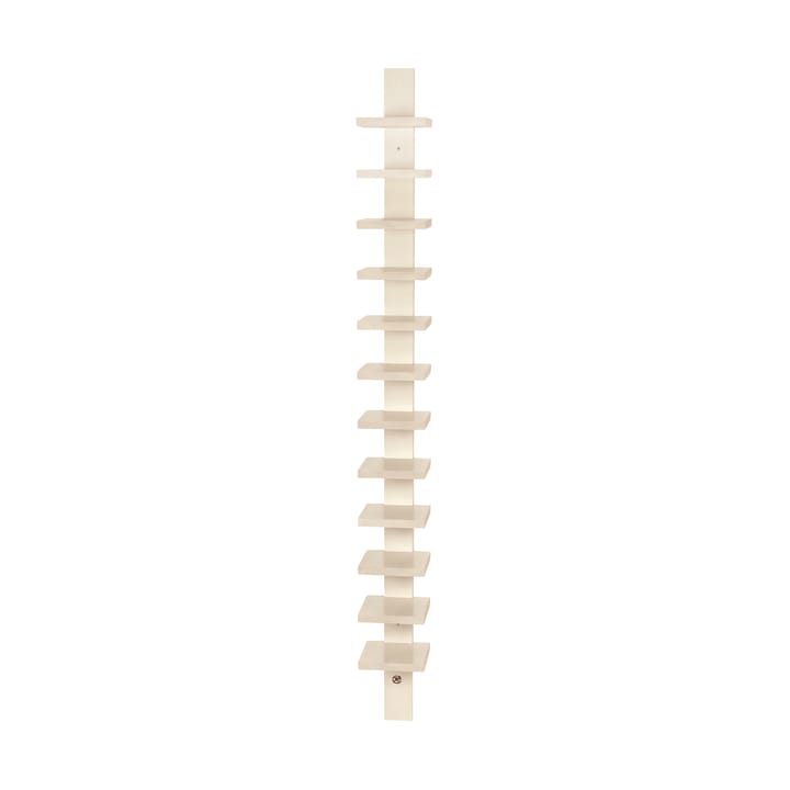 Pilaster vegghylle - Eggehvit høyglans - Källemo