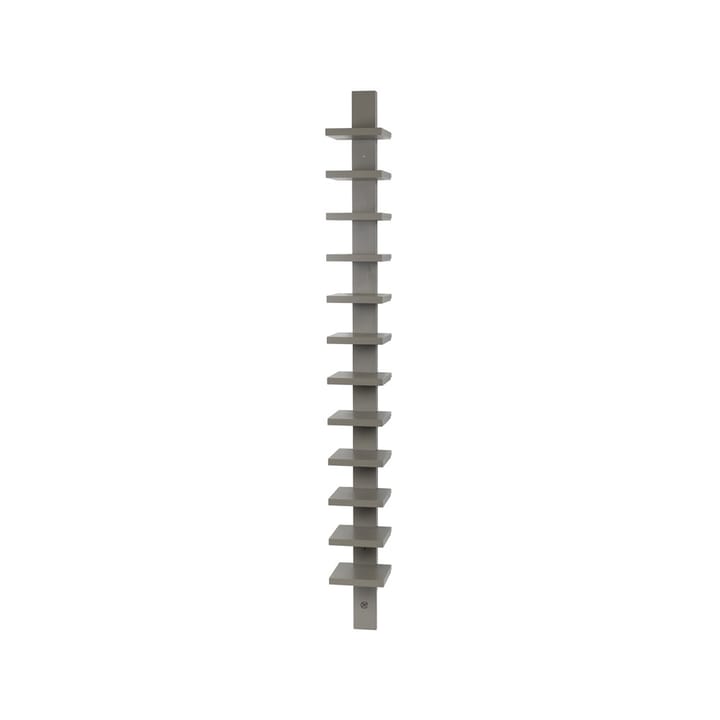 Pilaster vegghylle - grå beis - Källemo
