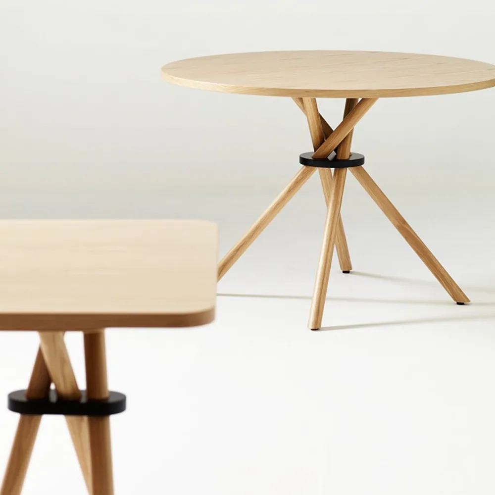 Bouquet BQ1 spisebord, Ask klarlakk 80x160 cm Karl Andersson & Söner
